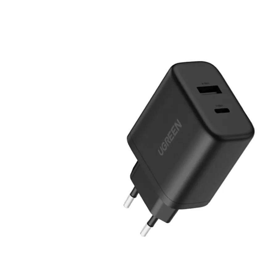 UGREEN X227 20W Dual-Port Fast Charger with USB-C & USB-A (45302)